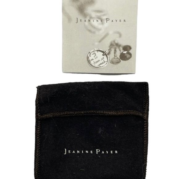 Jeanine Payer Sterling Silver Pendant Necklace Walt Whitman Quote - Picture 9 of 11